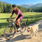 Dog Bike Attachment for Cycling with Dogs, Hands-Free Bicycle Leash with Shock Absorbing Spring, Safe Running Companion for Medium & Large Pets, Easy Install Bike Accessory, Black